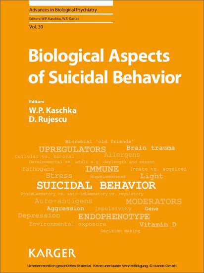 Biological Aspects of Suicidal Behavior main product photo