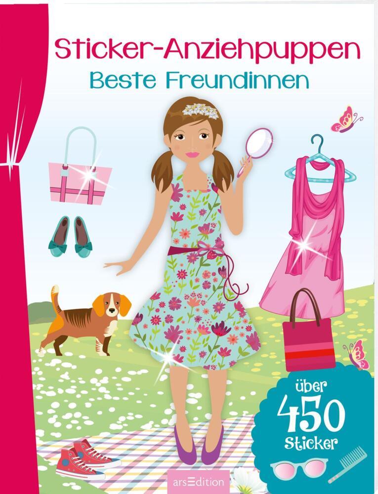 Sticker-Anziehpuppen - Beste Freundinnen main product photo