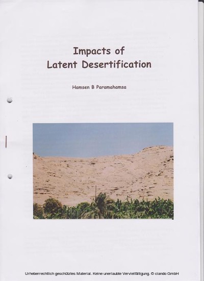 Impacts of Latent Desertification main product photo