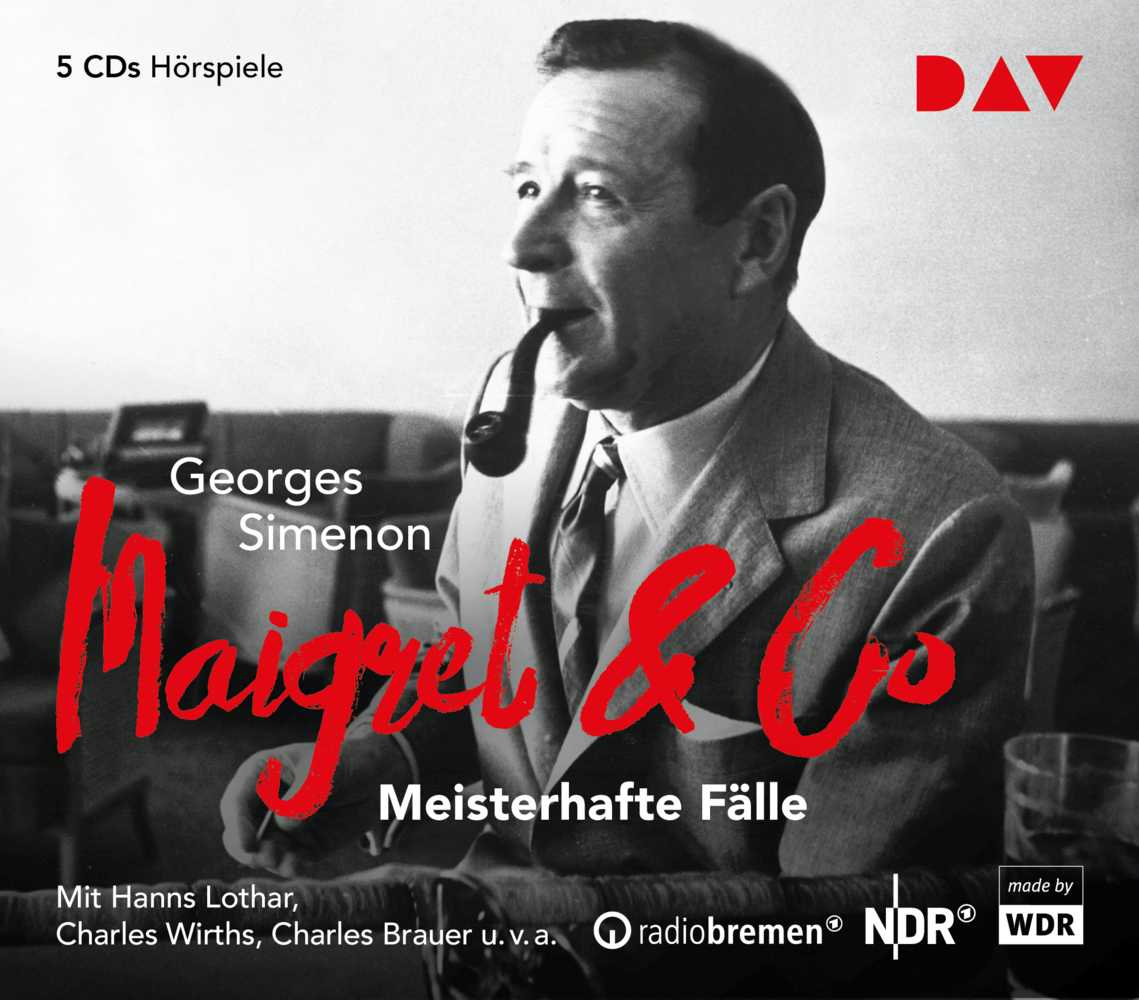 Maigret & Co - Meisterhafte Fälle, 5 Audio-CDs main product photo