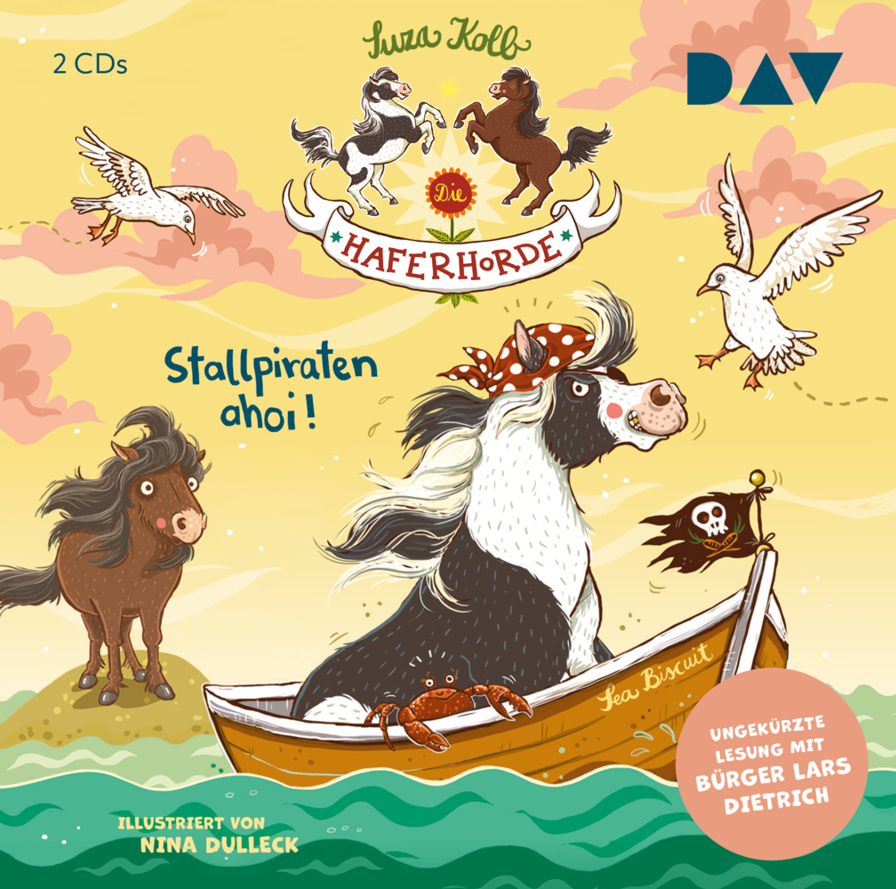Die Haferhorde - Stallpiraten ahoi!, 2 Audio-CDs main product photo