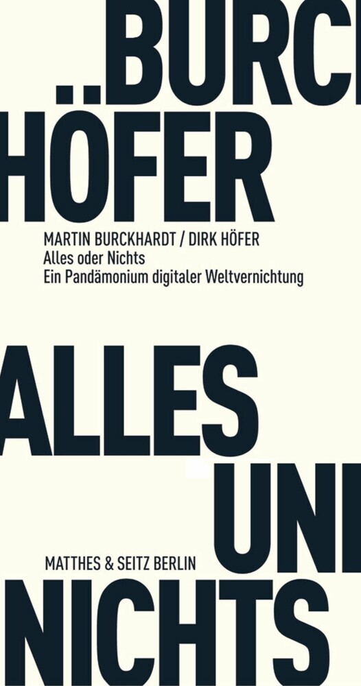 Alles und Nichts main product photo