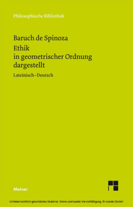 Ethik in geometrischer Ordnung dargestellt