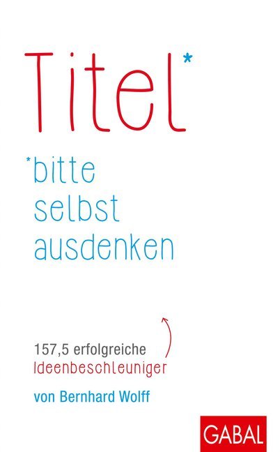 Titel bitte selbst ausdenken main product photo
