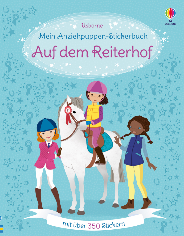 Mein Anziehpuppen-Stickerbuch - Auf dem Reiterhof main product photo