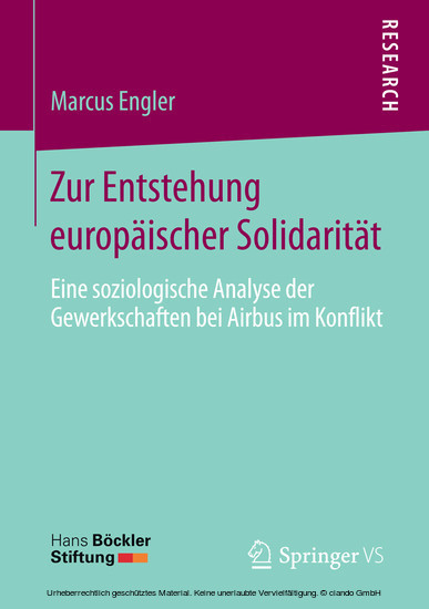 Zur Entstehung europäischer Solidarität main product photo