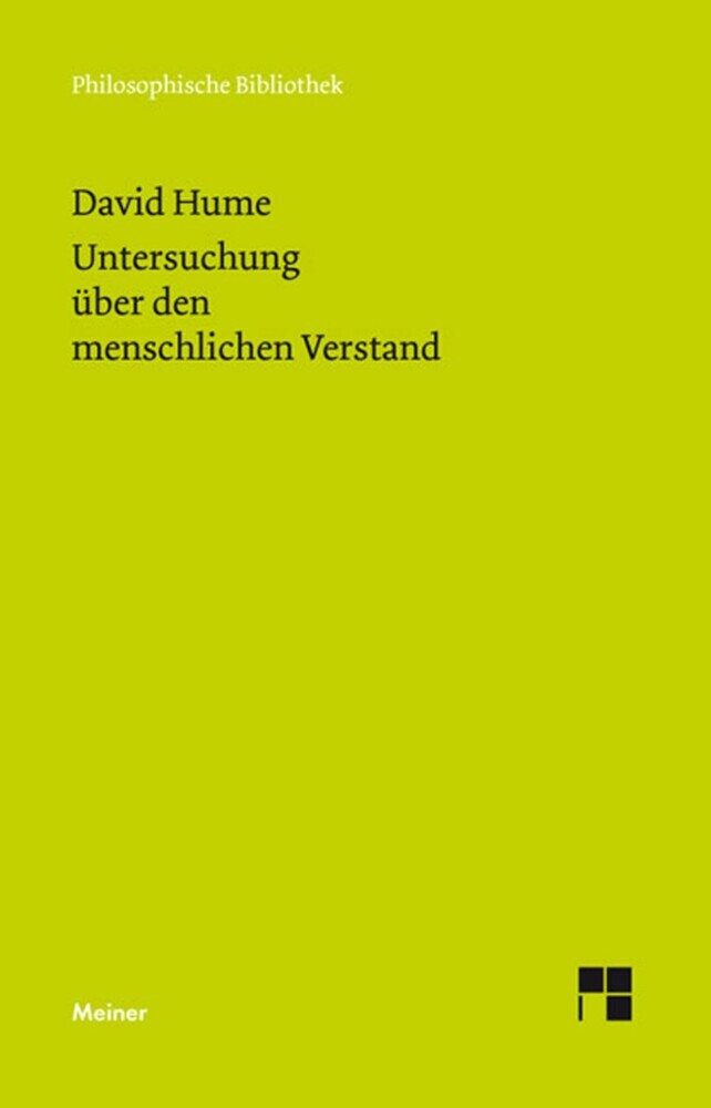 Eine Untersuchung über den menschlichen Verstand main product photo
