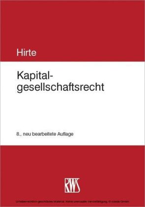 Kapitalgesellschaftsrecht
