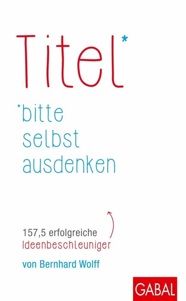 Titel bitte selbst ausdenken main product photo