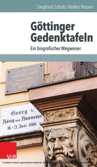 Göttinger Gedenktafeln main product photo