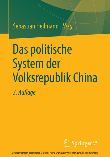 Das politische System der Volksrepublik China main product photo