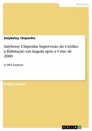 Salybetsy Chipenhe Supervisão do Crédito à Habitação em Angola após a Crise de 2000
