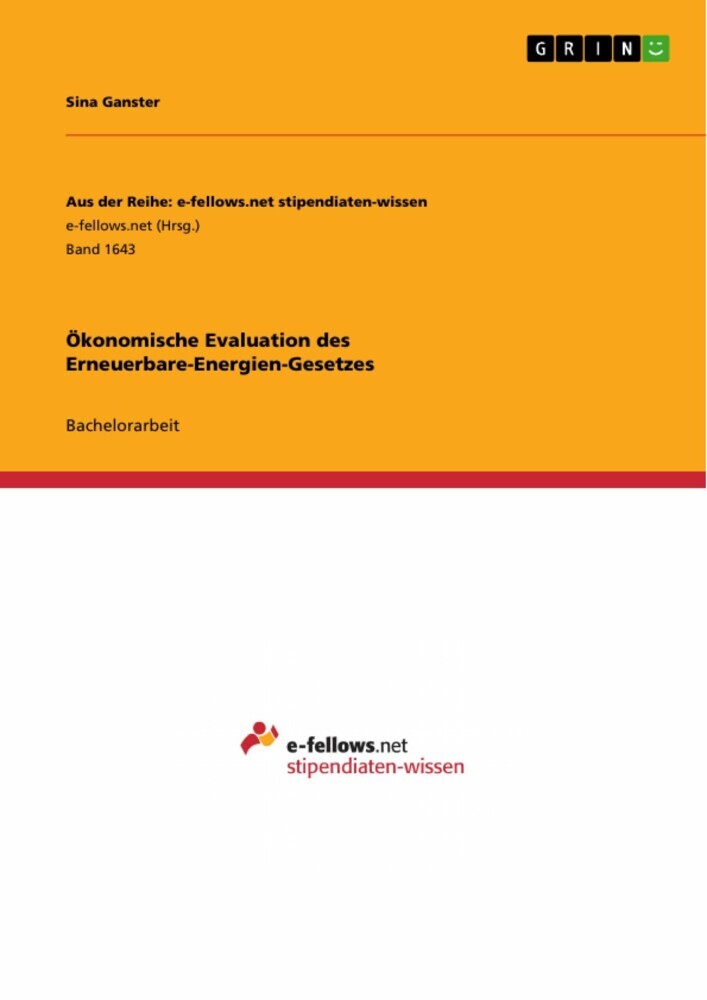 Ökonomische Evaluation des Erneuerbare-Energien-Gesetzes main product photo