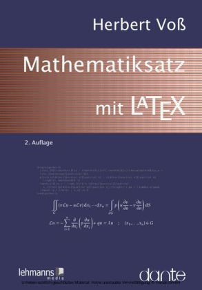 Mathematiksatz mit LaTeX