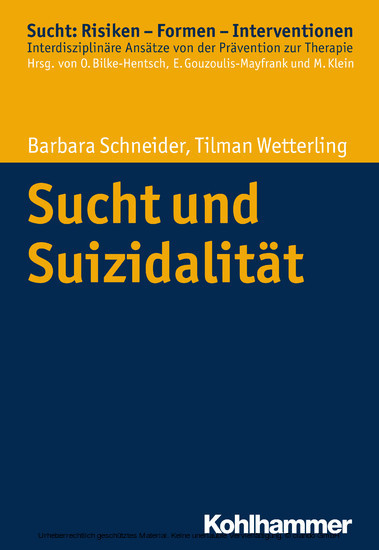 Sucht und Suizidalität main product photo