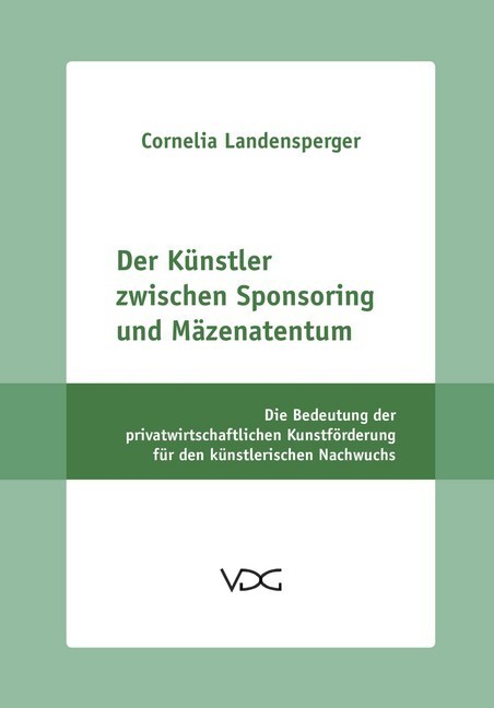 Der Künstler zwischen Sponsoring und Mäzenatentum main product photo