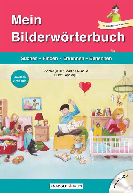 Mein Bilderwörterbuch, Deutsch - Arabisch, m. Audio-CD main product photo