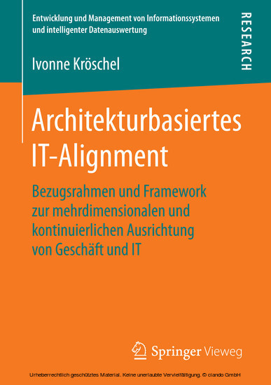 Architekturbasiertes IT-Alignment main product photo