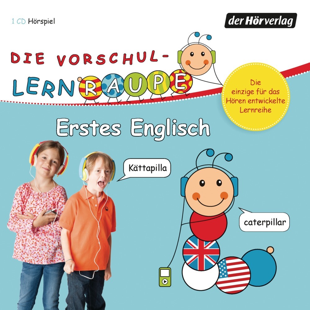 Die Vorschul-Lernraupe: Erstes Englisch, 1 Audio-CD main product photo
