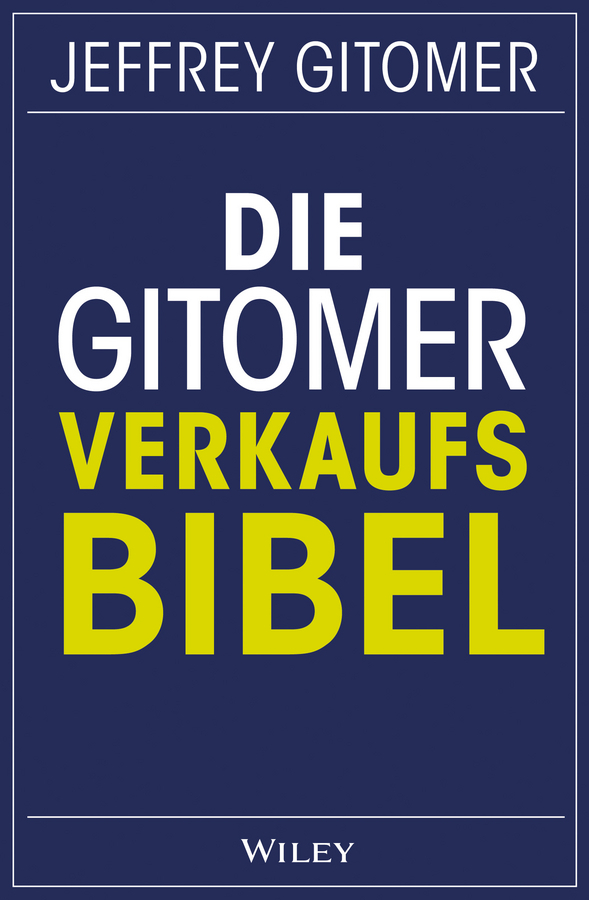 Die Gitomer-Verkaufsbibel main product photo