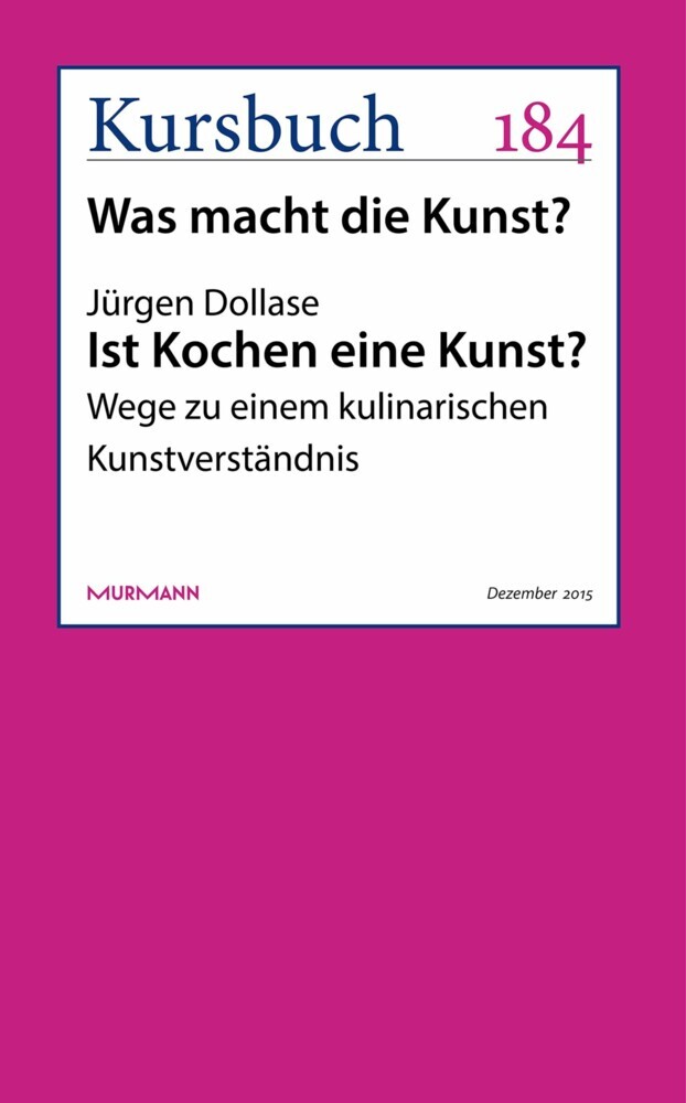 Ist Kochen eine Kunst? main product photo