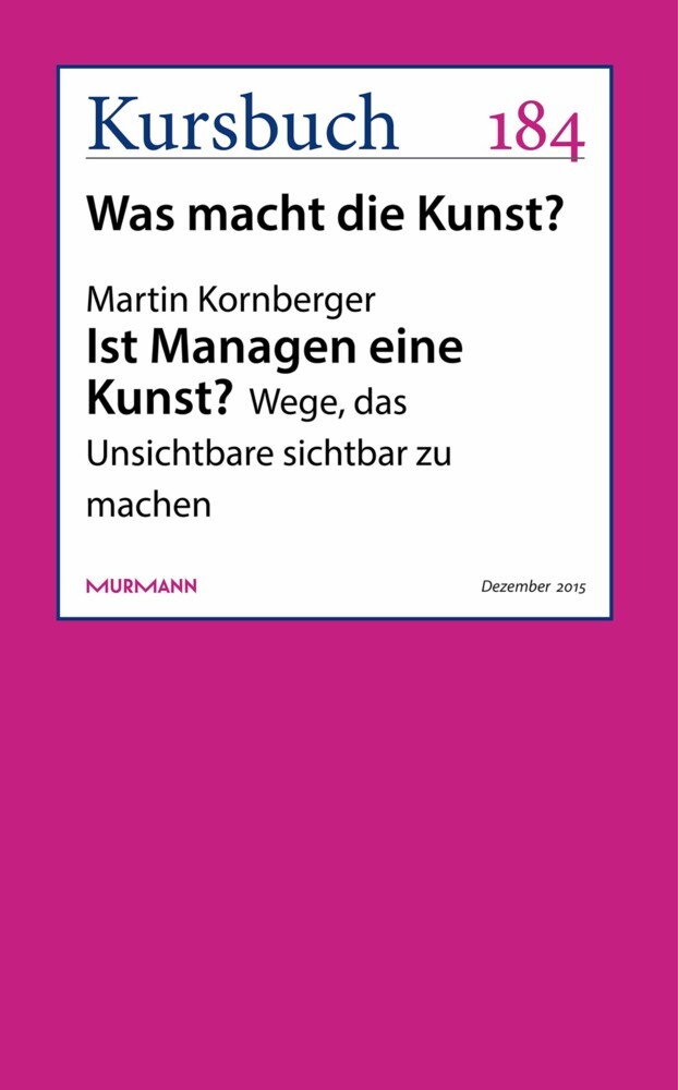 Ist Managen eine Kunst? main product photo