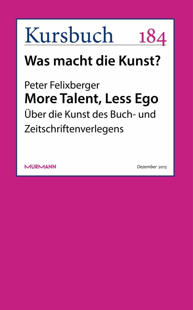 More Talent, Less Ego main product photo
