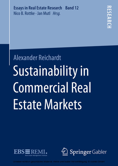 Sustainability in Commercial Real Estate Markets main product photo