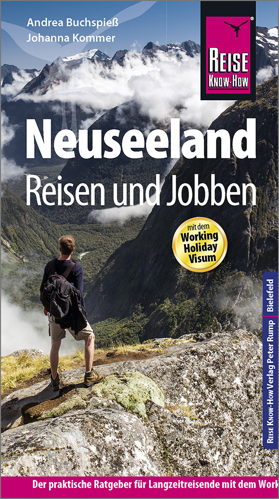 Reise Know-How Reiseführer Neuseeland - Reisen und Jobben mit dem Working Holiday Visum main product photo