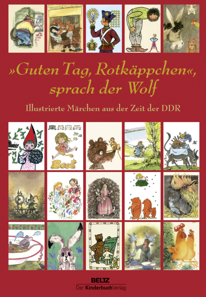 "Guten Tag Rotkäppchen", sprach der Wolf main product photo
