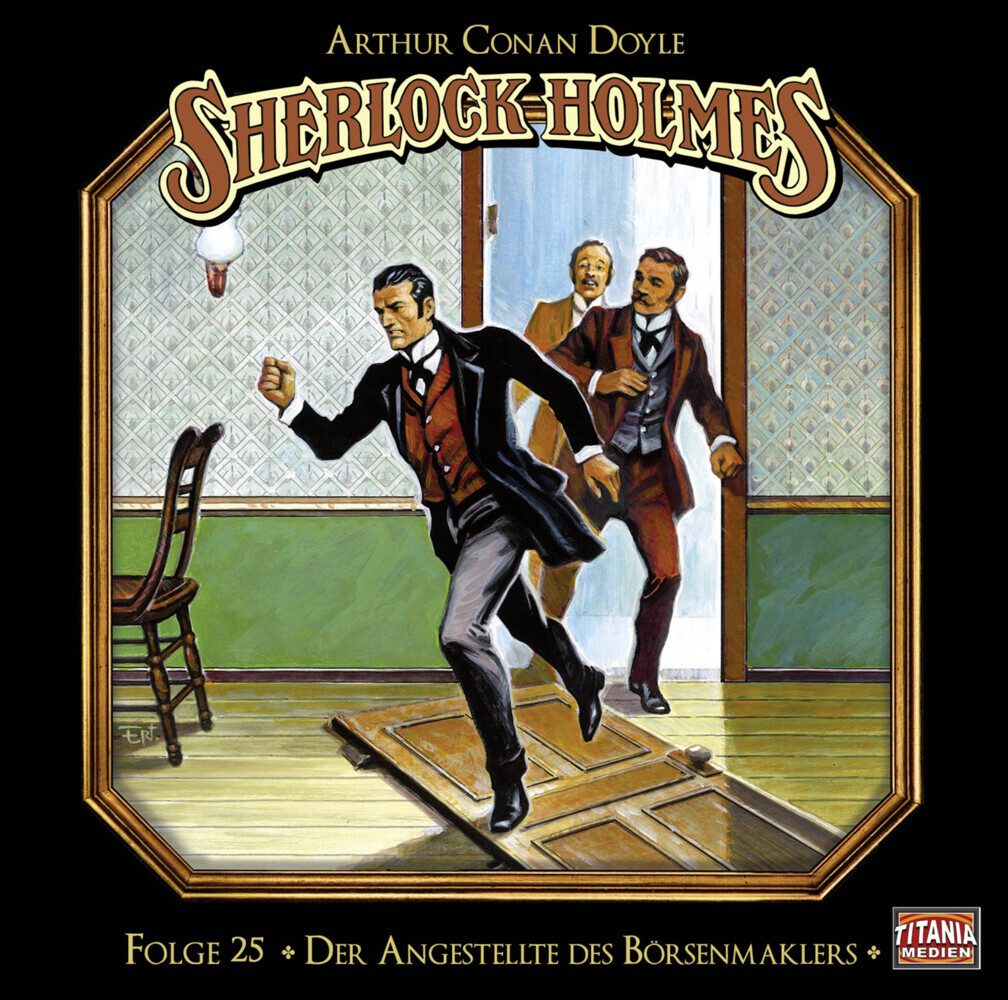 Sherlock Holmes - Der Angestellte des Börsenmaklers, Audio-CD main product photo