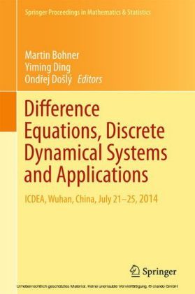 Difference Equations, Discrete Dynamical Systems and Applications
