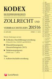 KODEX Zollrecht 2015/16 (f. Österreich)