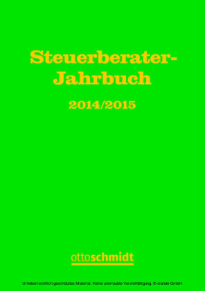 Steuerberater-Jahrbuch 2014/2015