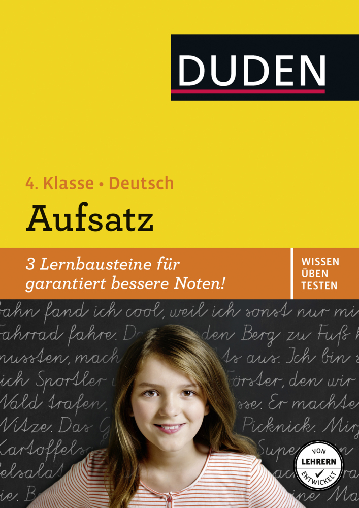 Duden Wissen - Üben - Testen: Deutsch - Aufsatz 4. Klasse main product photo