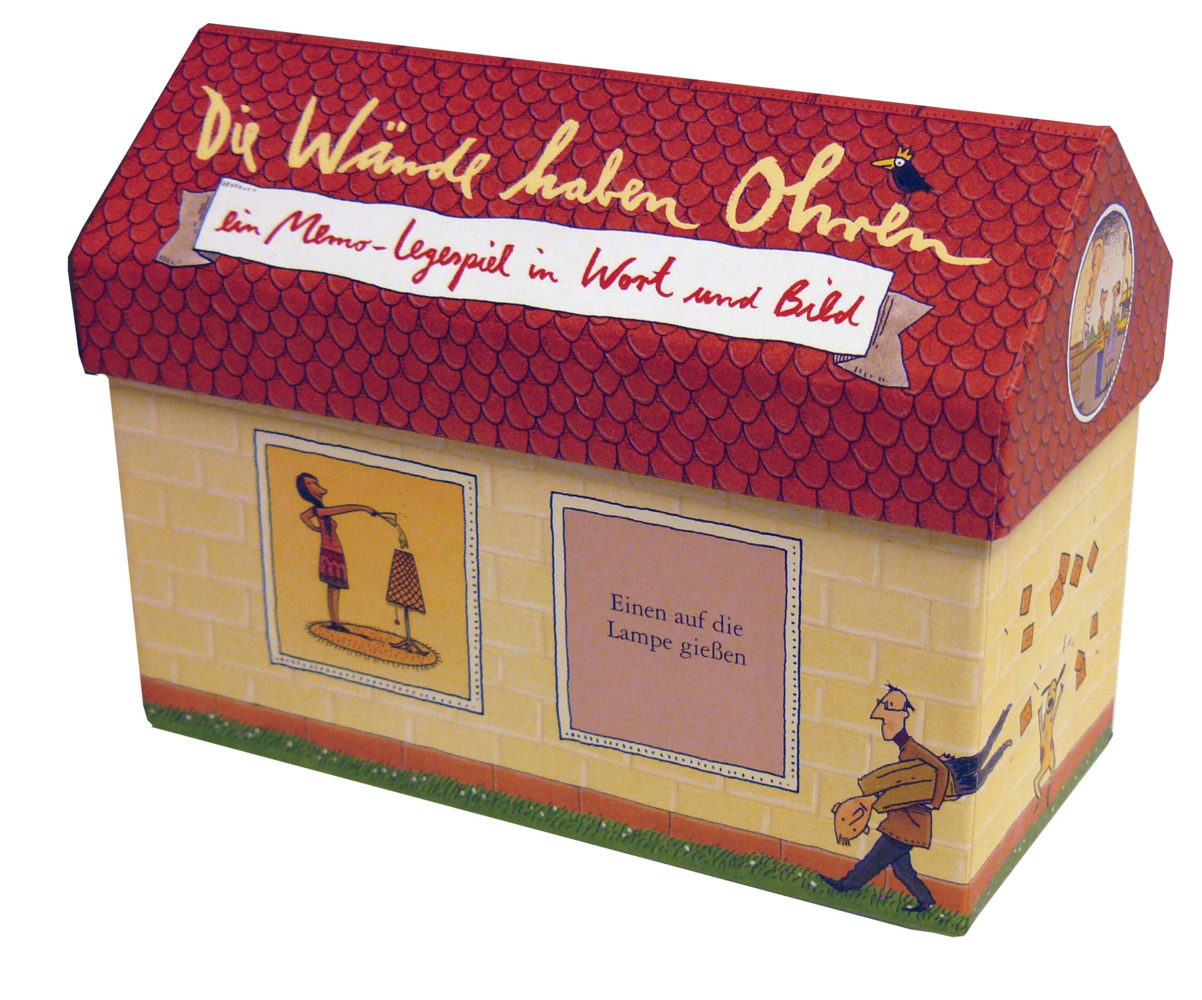 Die Wände haben Ohren. Philip Waechters Memospiel der Redensarten main product photo
