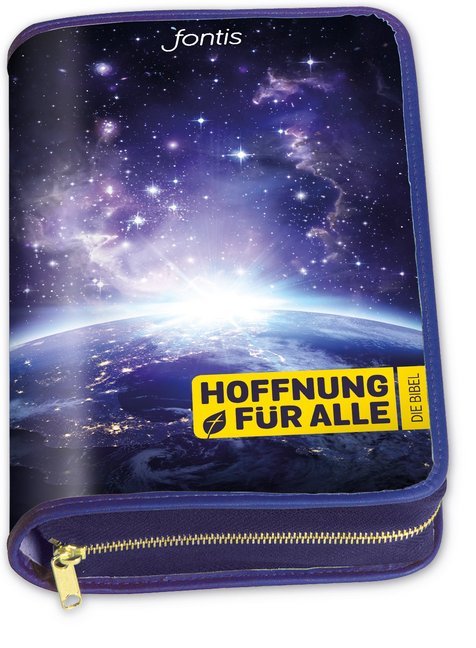 Hoffnung für alle. Die Bibel - Bibelhülle "Blue Planet" main product photo