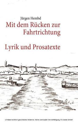 Mit dem Rücken zur Fahrtrichtung