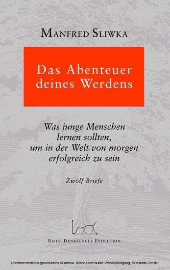 Das Abenteuer deines Werdens main product photo