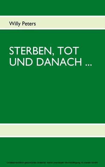 STERBEN, TOT UND DANACH main product photo