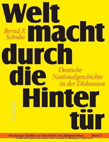 Weltmacht durch die Hintertür main product photo