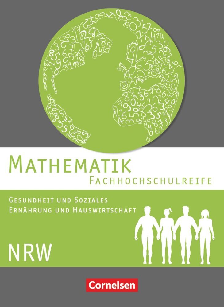 Mathematik - Fachhochschulreife - Gesundheit und Soziales, Ernährung und Hauswirtschaft - Nordrhein-Westfalen 2016 main product photo