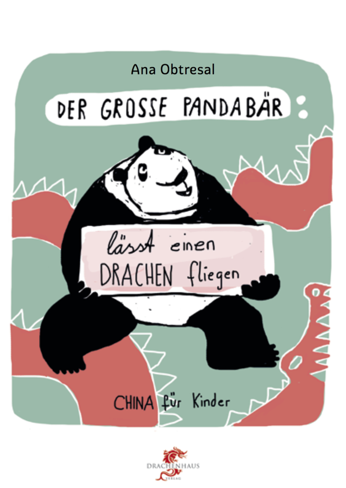 Der große Panda lässt einen Drachen fliegen main product photo
