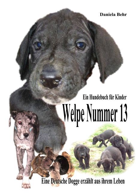 Welpe Nummer 13 Ein Hundekind erzählt aus seinem Leben Die Geschichte einer Deutschen Dogge main product photo