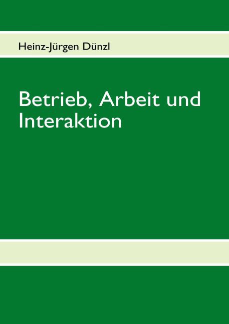 Betrieb, Arbeit und Interaktion main product photo