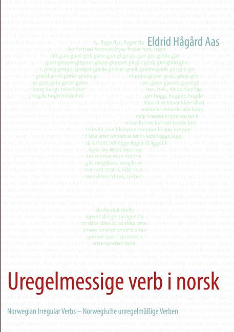 Uregelmessige verb i norsk main product photo