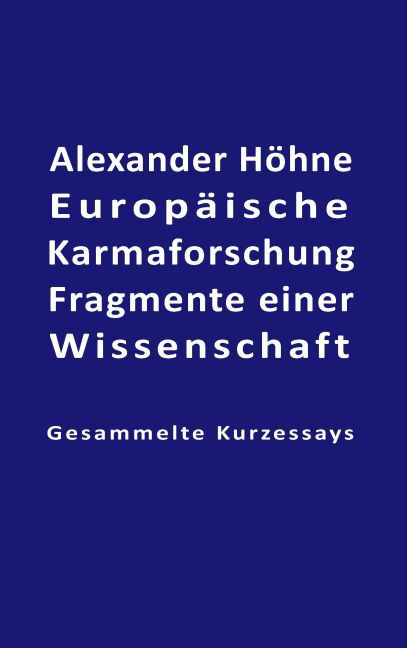 Europäische Karmaforschung main product photo