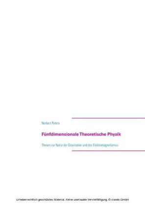 Fünfdimensionale Theoretische Physik