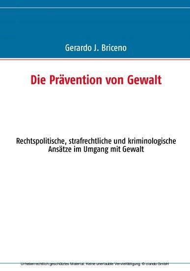 Die Prävention von Gewalt main product photo