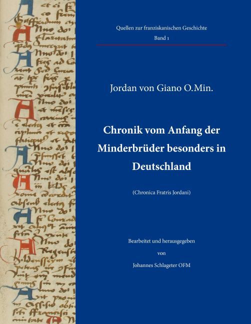 Chronik vom Anfang der Minderbrüder besonders in Deutschland main product photo